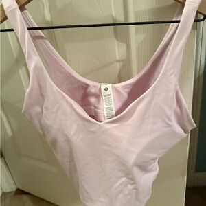 lululemon athletica Light Pink Tank Top